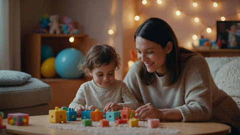 Depoimentos reais de mães que usam brinquedos terapêuticos em casa