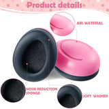 Bebê com cancelamento de ruído fones de ouvido proteção protetores de orelha para bebês com bandana elástica avião viagem acessórios do bebê