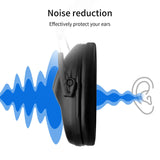 Proteção para os ouvidos, protetores de ouvido dobráveis para crianças e adultos, protetores de ouvido para tiro nrr 20 db, redução de ruído, fone de ouvido de segurança