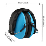 Protetores de ouvido de segurança para crianças – Proteção auditiva com redução de ruído de alta qualidade para crianças, ajustáveis e confortáveis