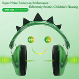 Protetores de orelha anti-ruído para crianças, fofos, orelhas de gato rosa, proteção auditiva ajustável para estudo, sono, cancelamento de ruído