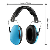 Protetores de ouvido de segurança para crianças – Proteção auditiva com redução de ruído de alta qualidade para crianças, ajustáveis e confortáveis