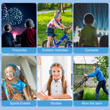 Protetores de orelha para bebês de 3 a 16 anos, proteção auditiva para bebês, redução de ruído, protetor de ouvido para crianças