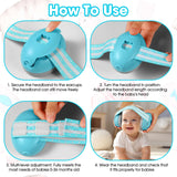 Protetores de ouvido para crianças, protetores de ouvido com redução de ruído para bebês, protetores de ouvido para crianças, ajustável, nrr 26db, segurança